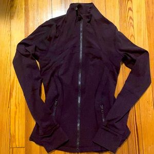 lululemon maroon define jacket